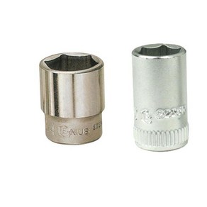 지니어스 육각 핸드소켓 복스알 1/4in x 13mm