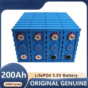 인산철 배터리 충전식 리튬 철 인산염 태양 전지 EV RV 보트용 무료 버스바 Lifepo4 8S 24V, 1.2PCS Battey