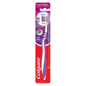 Colgate Zig Zag 미디엄 칫솔, 1개