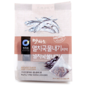 청정원 맛선생 멸치 국물내기 티백80g, 1개, 80g