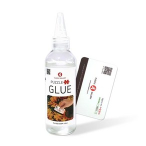 퍼즐 전용 통유액 100ml 1000피스3개 사용량