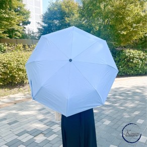 키누리 3단 접이식 자외선 차단 8살 자동 양산 우산