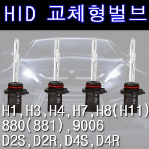 럭스앤코 HID 교체형 벌브, D4(D4R/D4S겸용)4300K낱개, 1개