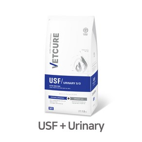 벳큐어 VETCURE 독 USF uinay 비뇨기 S/O 1.5kg, 1개