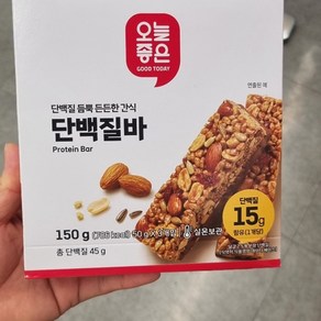 오늘좋은 단백질바, 3개, 50g