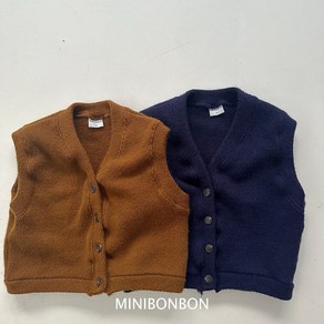 미니봉봉 스쿨조끼 XS-JM 24fw 겨울 아동 주니어