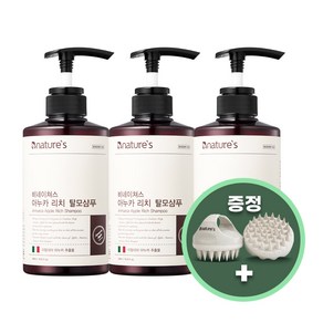 비네이쳐스 아누카리치 샴푸480ml [] /아누카샴푸 아누카탈모샴푸, 3개, 480ml