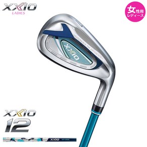 여성용 여성 던롭 DUNLOP XXIO 12 LADIES 아이언 블루 2022년 모델 단품 5 6 AW 젝시오 MP1200L 카본 샤프트 투엘브여성