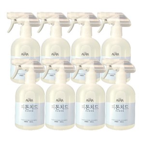 아우라 피톤치드 살균탈취제 500ml 상쾌한향, 8개