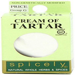 Spicely Ceam of Tata 0.50 Ounce ecoBox Cetified Gluten-Fee 스파이스 타르타르 크림 0.50온스 ecoBox 인증 글루튼 프리, 1개, 14g