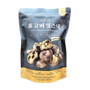 크리스피 홀표고버섯210g 원물간식 아이 어르신 과자, 2개, 210g