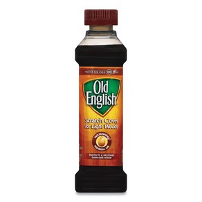 Old English Scatch Cove Fo Light Woods 8 fl oz Bottle 라이트 우드용 올드 잉글리시 스크래치 커버 8액량 온스 병 목재 광택, 1개, Wood Based