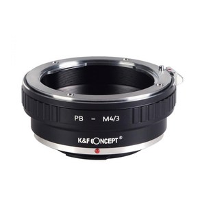 K&F Concept PB-M4/3 _ PRACTICA Bayonet Lens - MFT Body 변환어뎁터, 1개