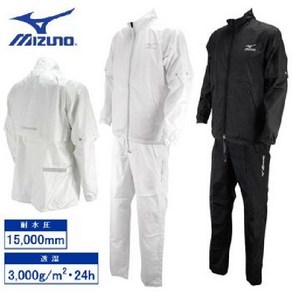 미즈노 MIZUNO 골프 레인슈트 상하세트 남성 우비 비옷 52MG6A01 일본