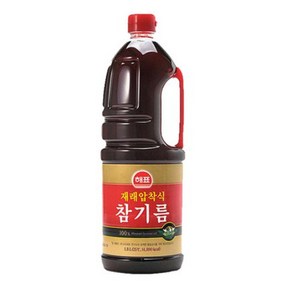 올따옴 해표 재래압착식 참기름 1.8리터 2개