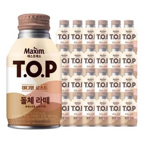 티오피 미디엄로스트 돌체라떼 275ml x 24캔 커피음료, 24개