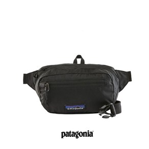 patagonia. 힙색 울트라 라이트 블랙홀 미니 등산 1리터 슬링백 스포츠 힙색 남자힙색, 블랙