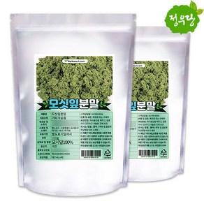 정우당 모싯잎 분말, 500g, 2개