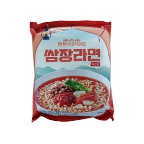 텐트밖은유럽 쌈장라면 봉지라면 135g x 2개