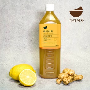 바른마음 무설탕 레몬생강즙 원액 진액, 1개, 1000ml