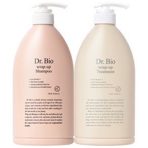 닥터바이오 랩업 샴푸 750ml + 트리트먼트 750ml 무실리콘 베이비바닐라향, 1세트