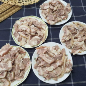 대짜 수육 1kg(10인분) 국내산 돼지머리, 1개, 1kg