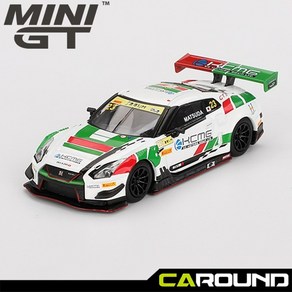 미니지티(593) 1:64 닛산 GT-R 니스모 GT3 No.23 KCMG 2018 FIA GT 월드컵 마카오, 1개