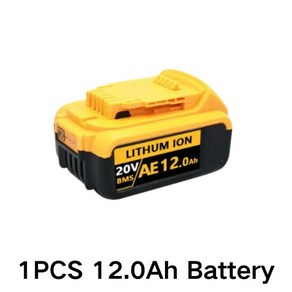 Dewalt 전동 공구용 배터리 12000mAh 20V 18.0Ah DCB206 20V DCB205 DCB2042