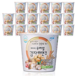 애터미 우리밀 감자 컵라면 73g