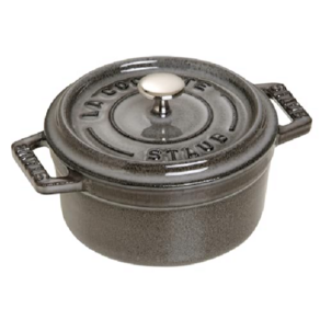 Staub 스타우브 원형 꼬꼬떼 그레이, 10cm, 1개