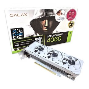 [GALAX] 지포스 RTX 4060 WHITE OC D6 8GB LP