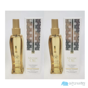 로레알 미틱 헤어 오일 100ml 2팩, 2개