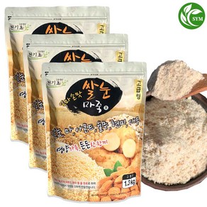 신영몰 쌀눈 마죽 차 1300g 엄마손맛 율무/마/아몬드 식사대용, 1.3kg, 3개