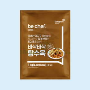 동원 홈푸드 비셰프 바삭바삭 탕수육 1kg, 1개