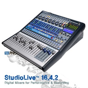 STUDIOLIVE 16.4.2/PRESONUS/프리소너스/디지털믹서/16채널/