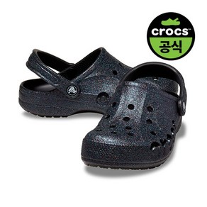 크록스 공식 공용 BAYA GLITTER CLOG BK 24SUCL205925