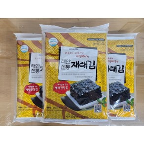 태안 전통김 (25g 3봉) x 3개 [원산지:국산(충청남도 태안군) 등], 25g, 9개