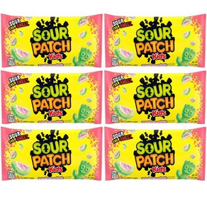 사워패치 키즈 워터메론 56gx6개 SOUR PATCH KIDS Watemelon, 56g, 6개