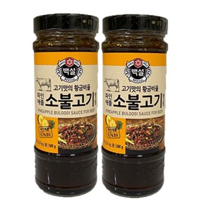 (상온)[백설]파인애플소불고기양념500g