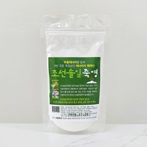 선솔죽염 조선솔잎죽염 (솔잎을 넣어 3번 구운 죽염), 150g, 1개