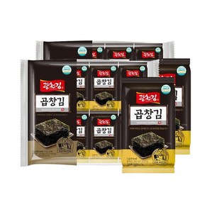 광천김 곱창김 도시락김 32봉/조미김/구운김, 5g, 32개