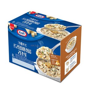 코스트코 KRAFT 크래프트 트리플 머쉬룸 리조또 250G 크림치즈의 진한 풍미, 8개