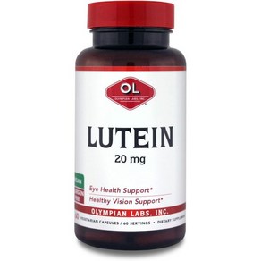 Olympian Labs Lutein 20 mg 60 Capsules Pack of 1, 1개