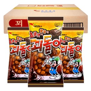 초콜릿이 함유된 꾀돌이 40g 과자 술안주 아이들 간식, 40개