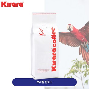 키라라 갓볶은커피 브라질 산토스 200g, 모카포트 분쇄, 모카포트용 분쇄, 1개