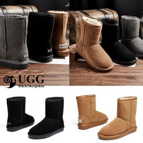 어그부츠 미니 호주 클래식 앵클 숏 부츠 소가죽 DK UGG 002C