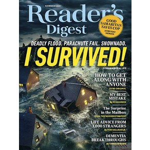 Reades Digest Usa 2023년11월호 (리더스다이제스트 미국판 월드매거진) - 당일발송