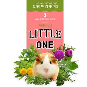 에밀리펫 리틀원 내츄럴 퓨어 쥬니어 기니피그 사료1.2kg 건초함량80%이상 기니피그사료, 1개, 1.2kg