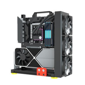 PC 컴퓨터 오픈케이스 M-ATX ITX 데스크탑 개방형