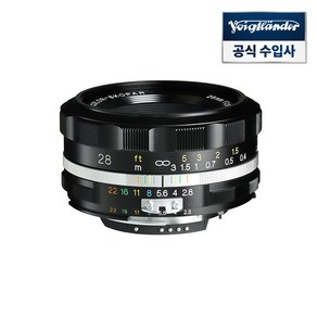 보이그랜더 COLOR-SKOPAR 28mm F2.8 ASP SLIIS 니콘 F-mount 렌즈 Black, Aspheical SLIIS